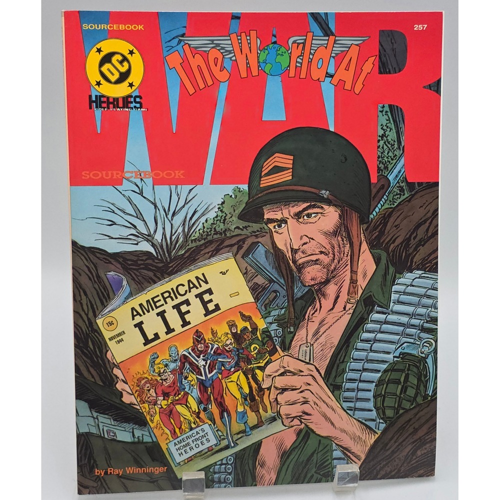 DC Comics RPG The World At War‎ Sourcebook #257 By Ray Winningham Mayfair